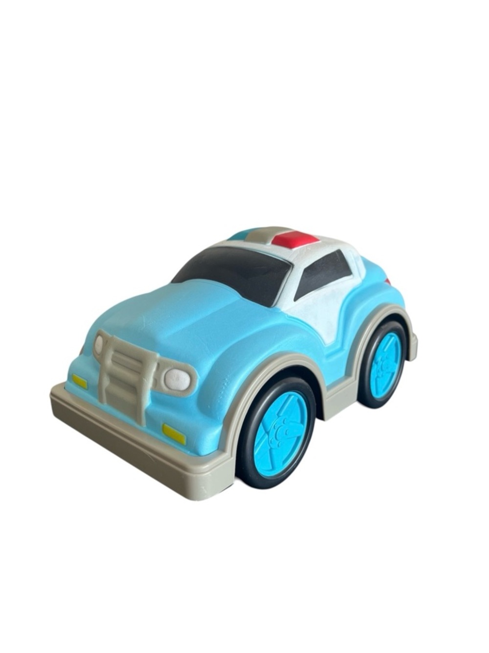 TCG Toys Rev’n Rides Jumbo Police Car Soft Foam Vehicle Sounds Easy Grip RARE